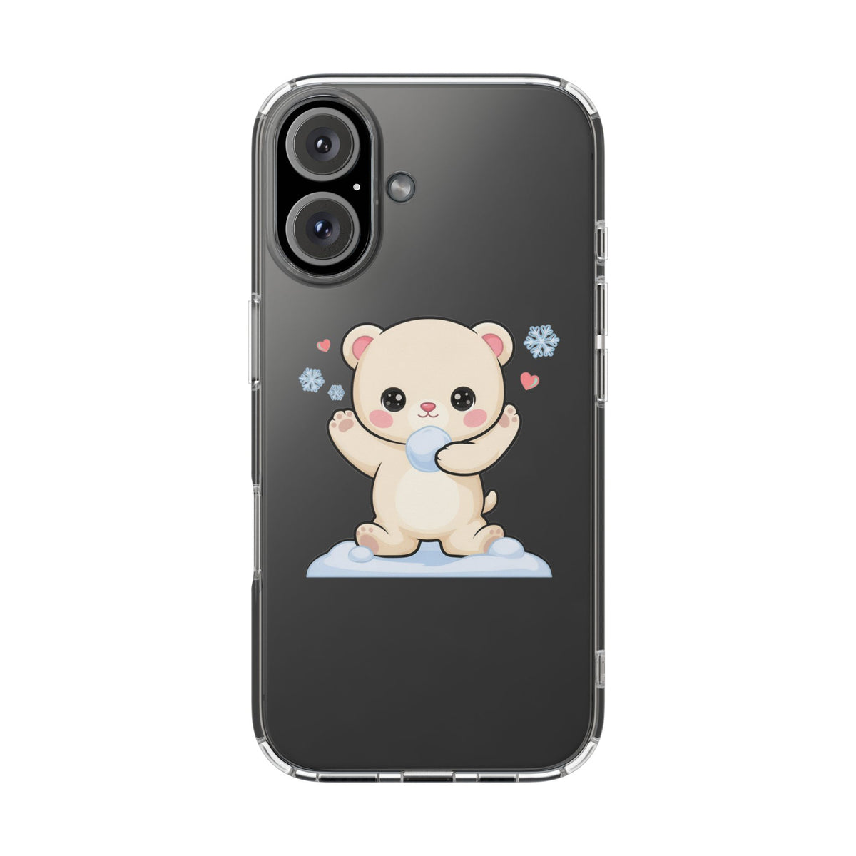Kawaii Polar Bear Phone Case for Cute Animal Fans