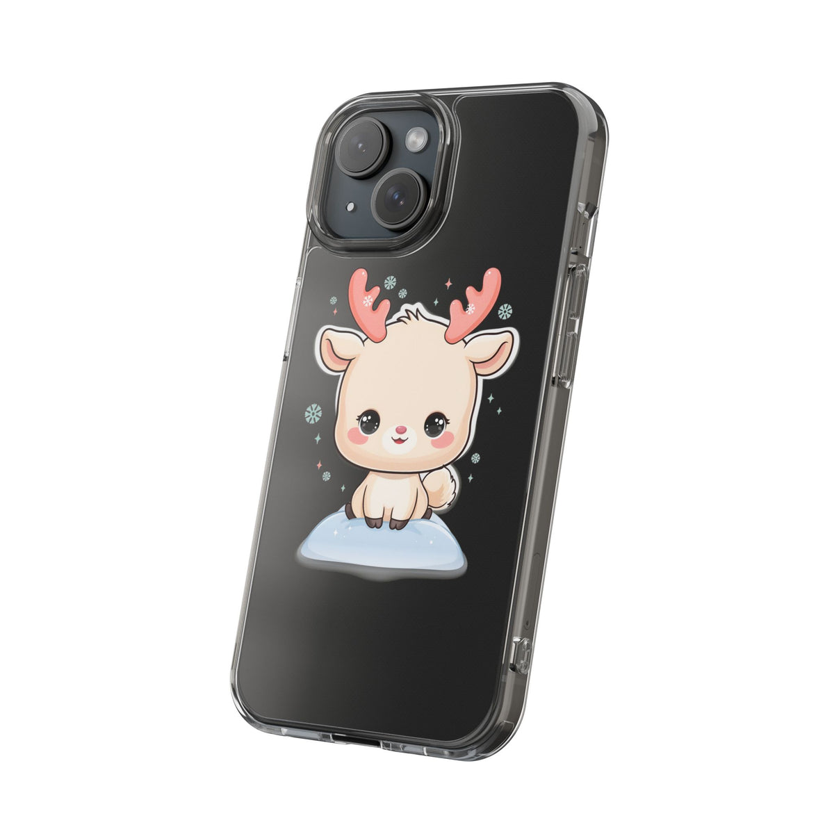 Kawaii Reindeer Phone Case for a Sweet Winter Cheer