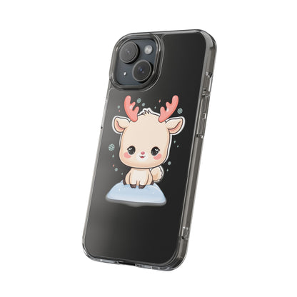 Kawaii Reindeer Phone Case for a Sweet Winter Cheer