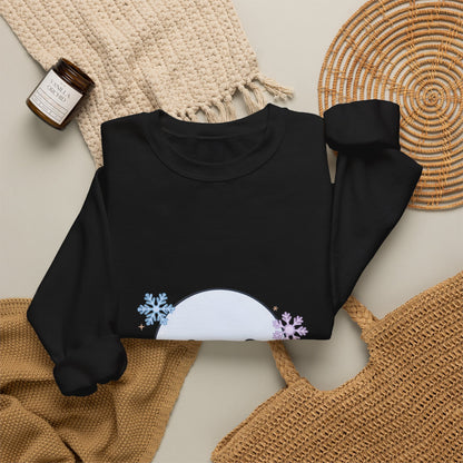 Kawaii Snowman Sweatshirt – Cute Winter Crewneck