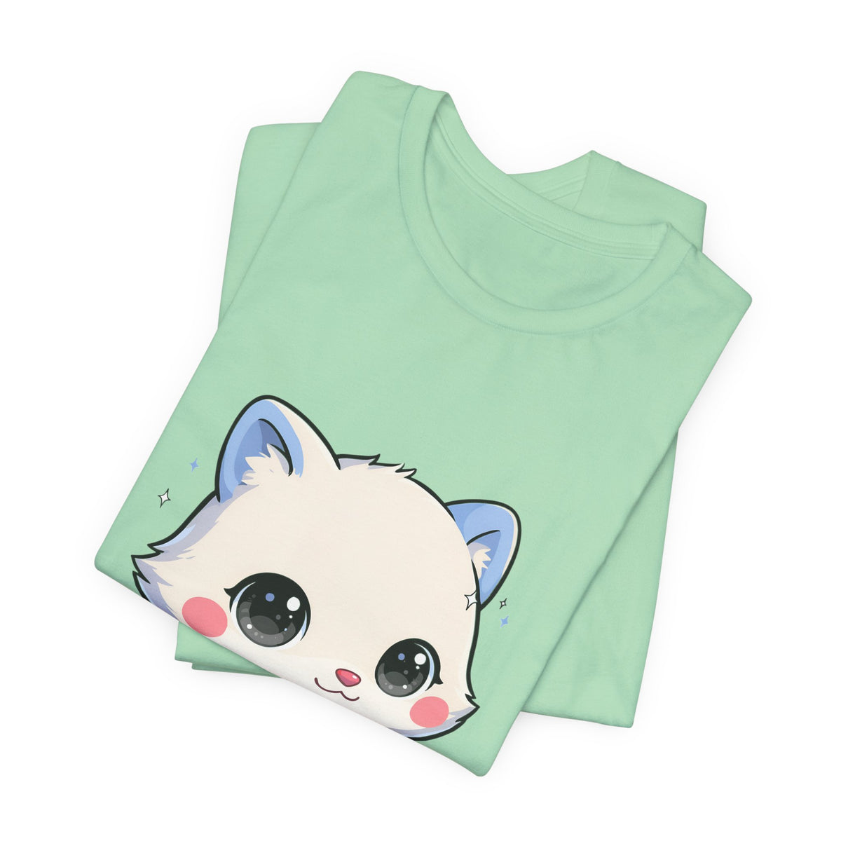 Kawaii Arctic Fox T-Shirt for Winter Gift Giving