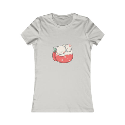 Kawaii Polar Bear Christmas Tee for Cozy Holiday Fans
