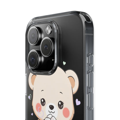 Kawaii Polar Bear Phone Case with Hot Cocoa