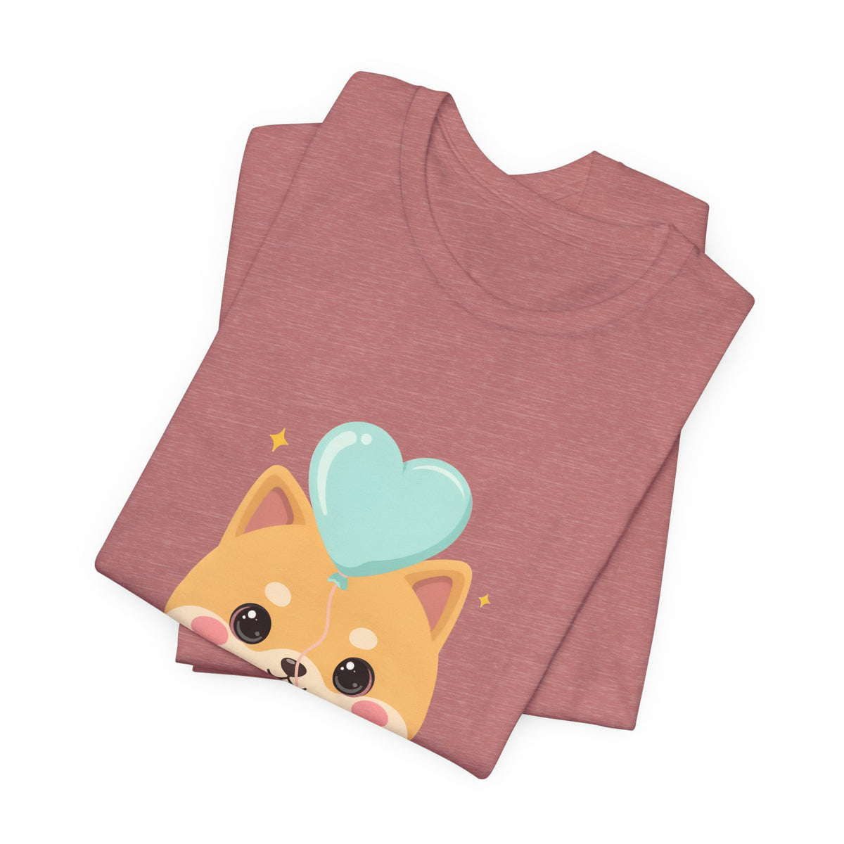 Kawaii Shiba Inu T-Shirt, Cute Balloon Dog Gift