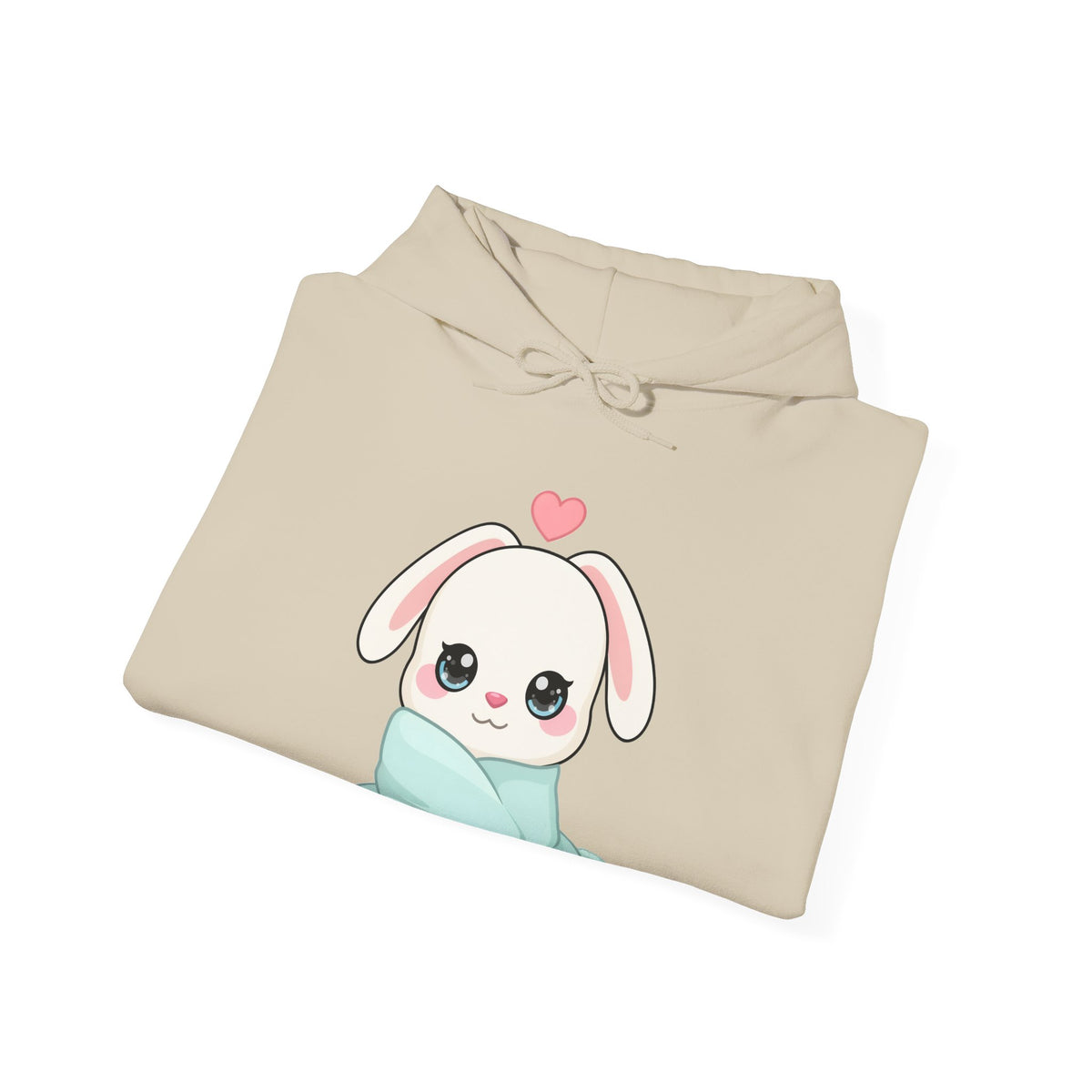 Kawaii Bunny Hoodie for Cozy Couch Days