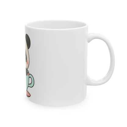 Kawaii Panda Mug, Cute Chibi Tea Cup Gift
