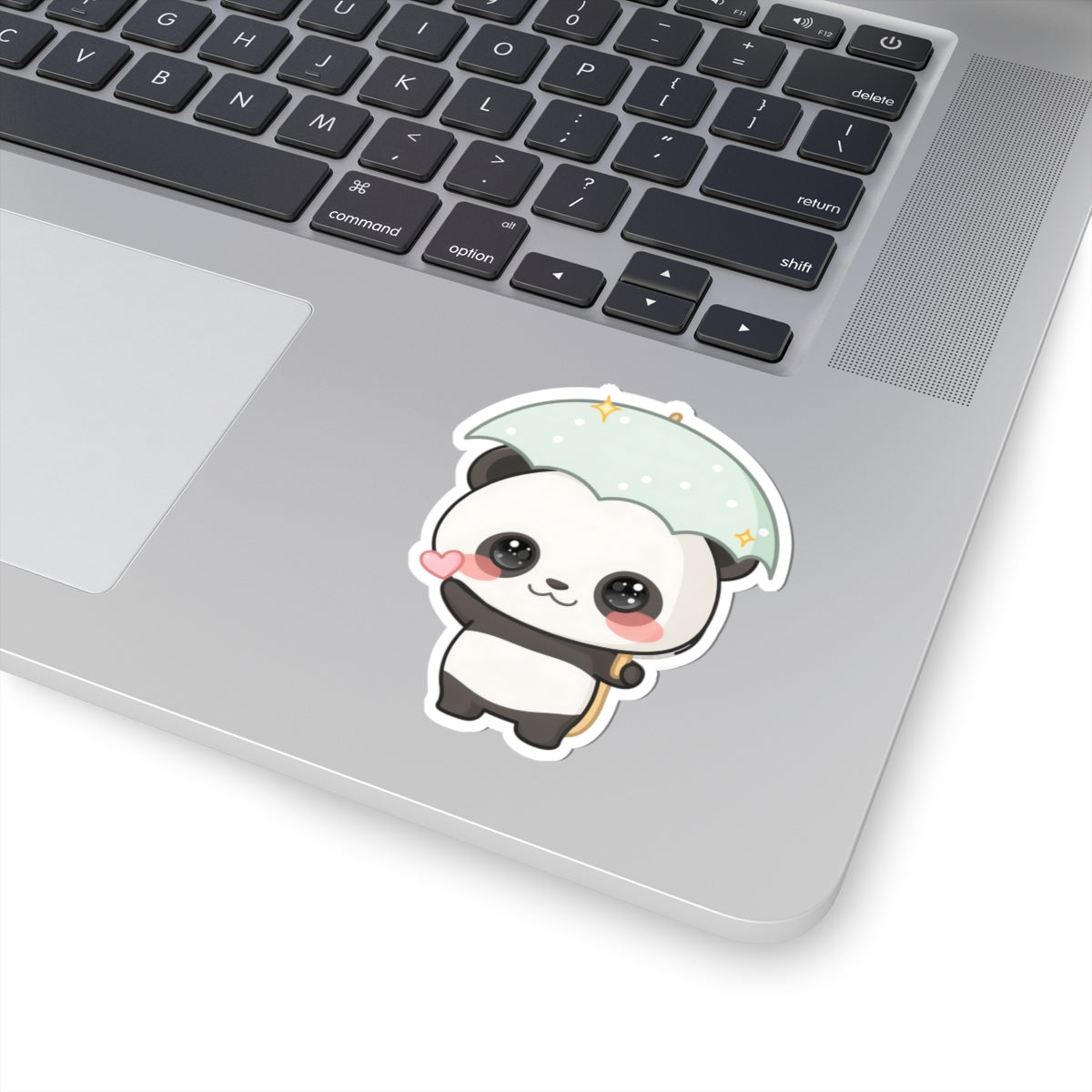 Kawaii Panda Umbrella Sticker for Cute Rainy Day Decor