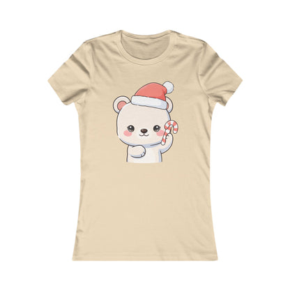 Kawaii Christmas Polar Bear Women's Tee
