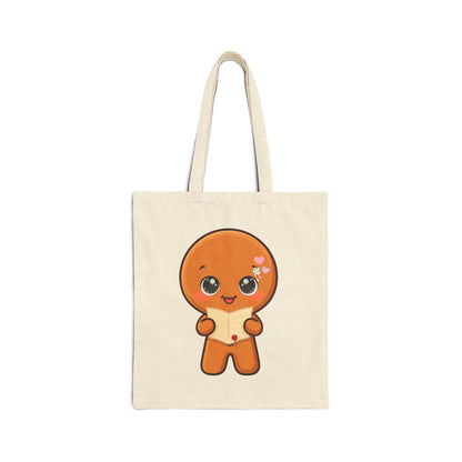Christmas Gingerbread Tote Bag for Holiday Gift Giving