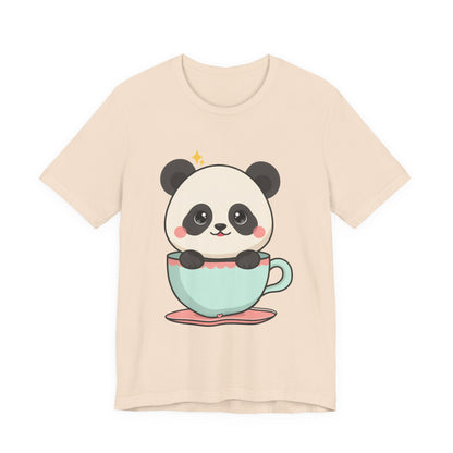 Kawaii Panda T-Shirt, Cute Teacup Panda Tee