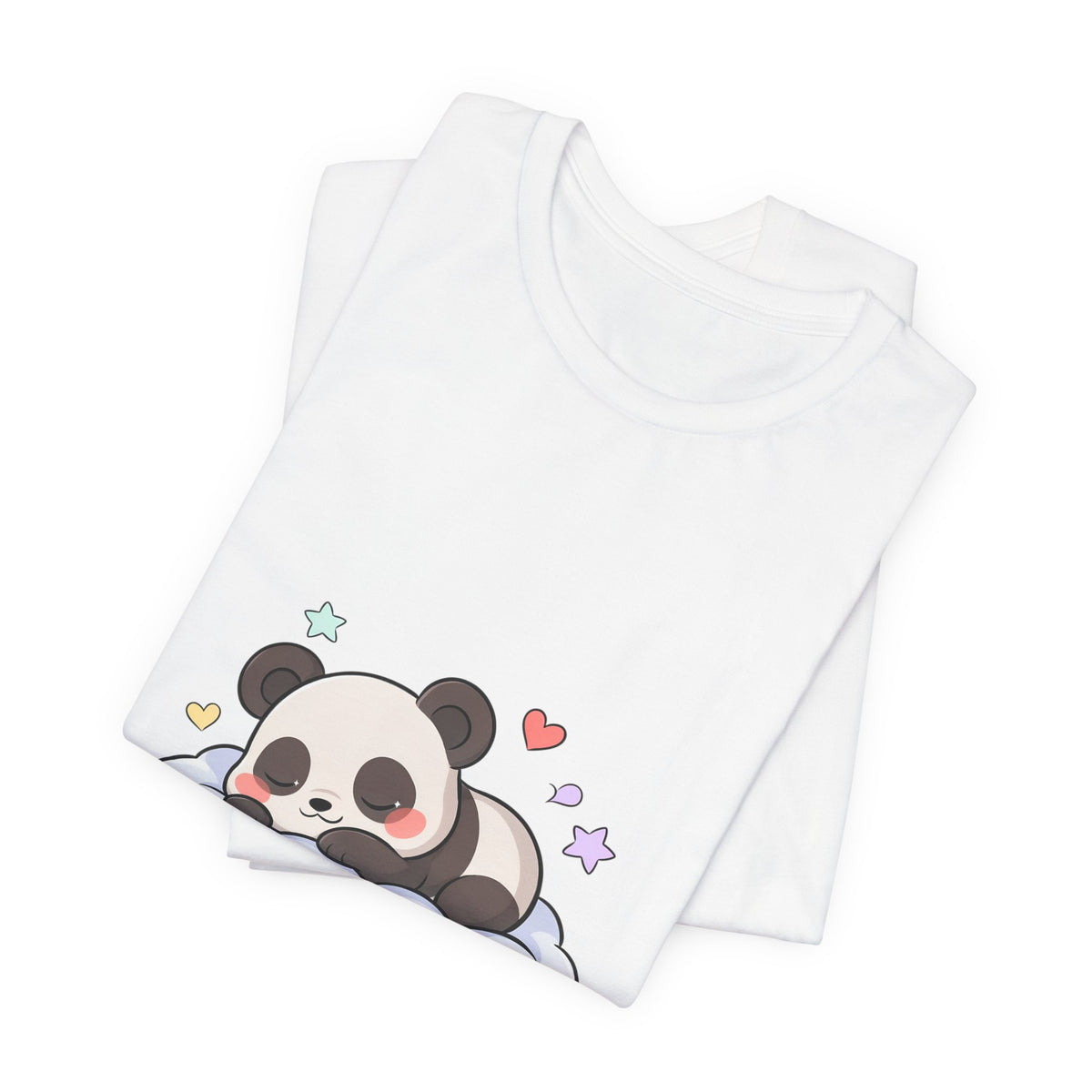 Sleeping Panda T-Shirt, Cute Kawaii Gift for Panda Lovers