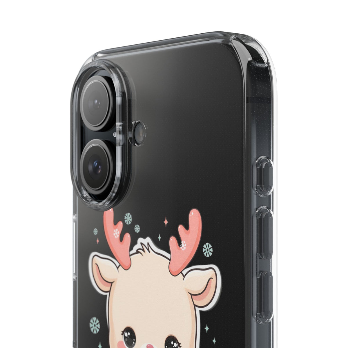 Kawaii Reindeer Phone Case for a Sweet Winter Cheer