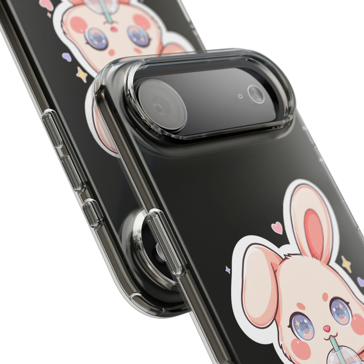 Kawaii Bunny Bubble Tea Phone Case for Boba Lovers