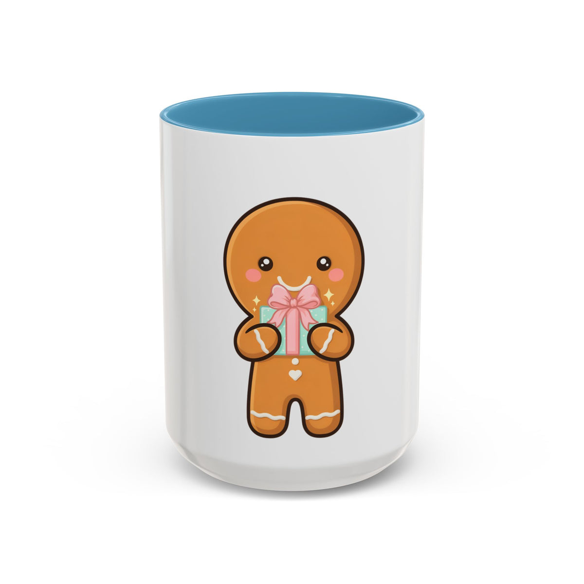 Gingerbread Coffee Mug, Cute Holiday Accent Mug