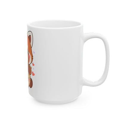 Cute Red Panda Ramen Mug for Cozy Breaks