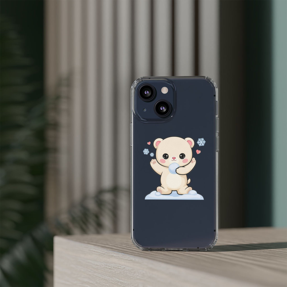 Kawaii Polar Bear Phone Case for Cute Animal Fans
