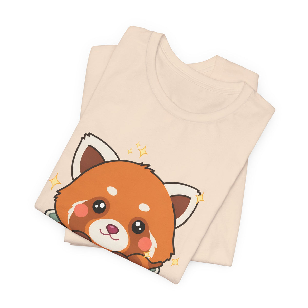 Kawaii Red Panda T-Shirt, Cute Tea Lover Gift
