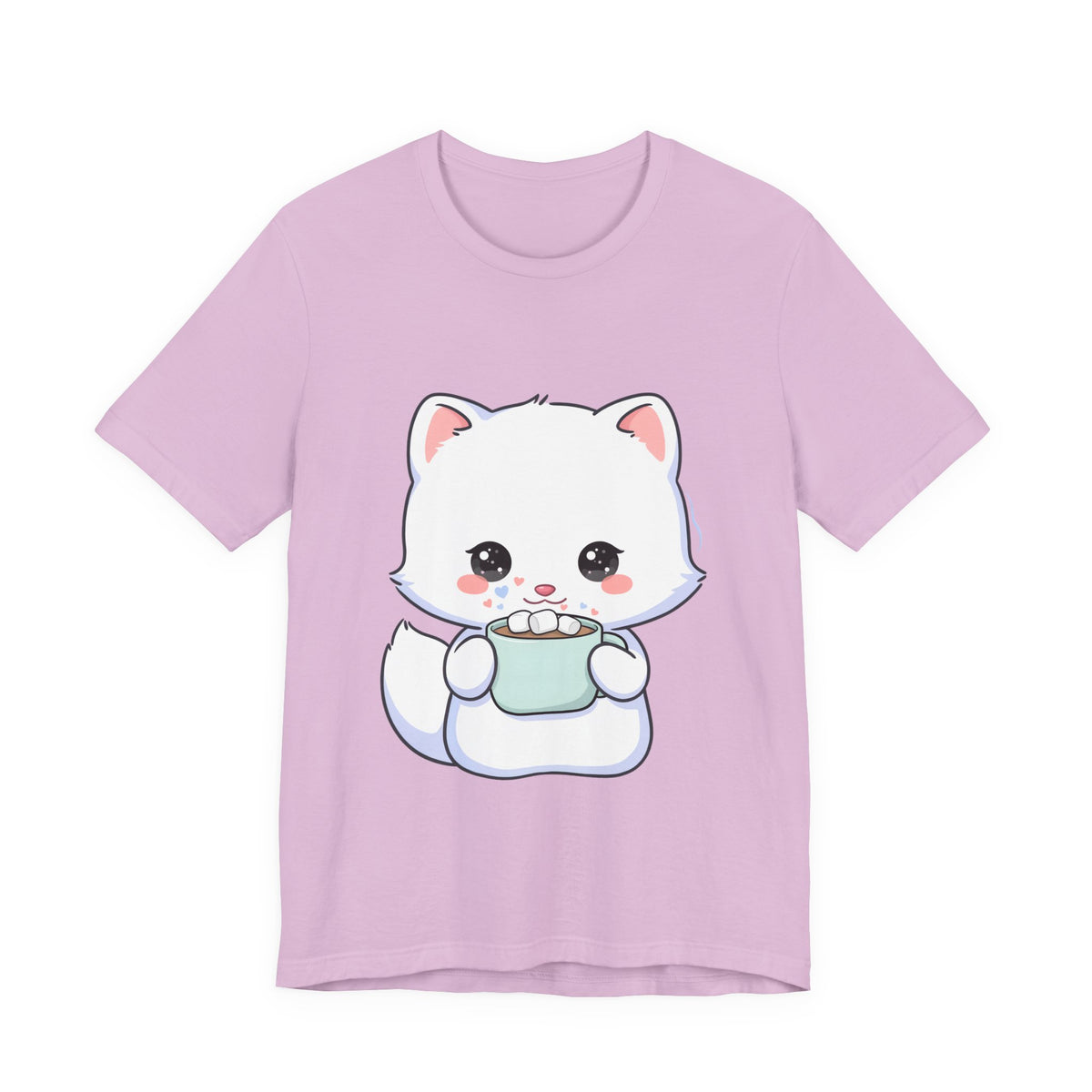 Kawaii Arctic Fox T-Shirt for Cozy Winter Gift Giving