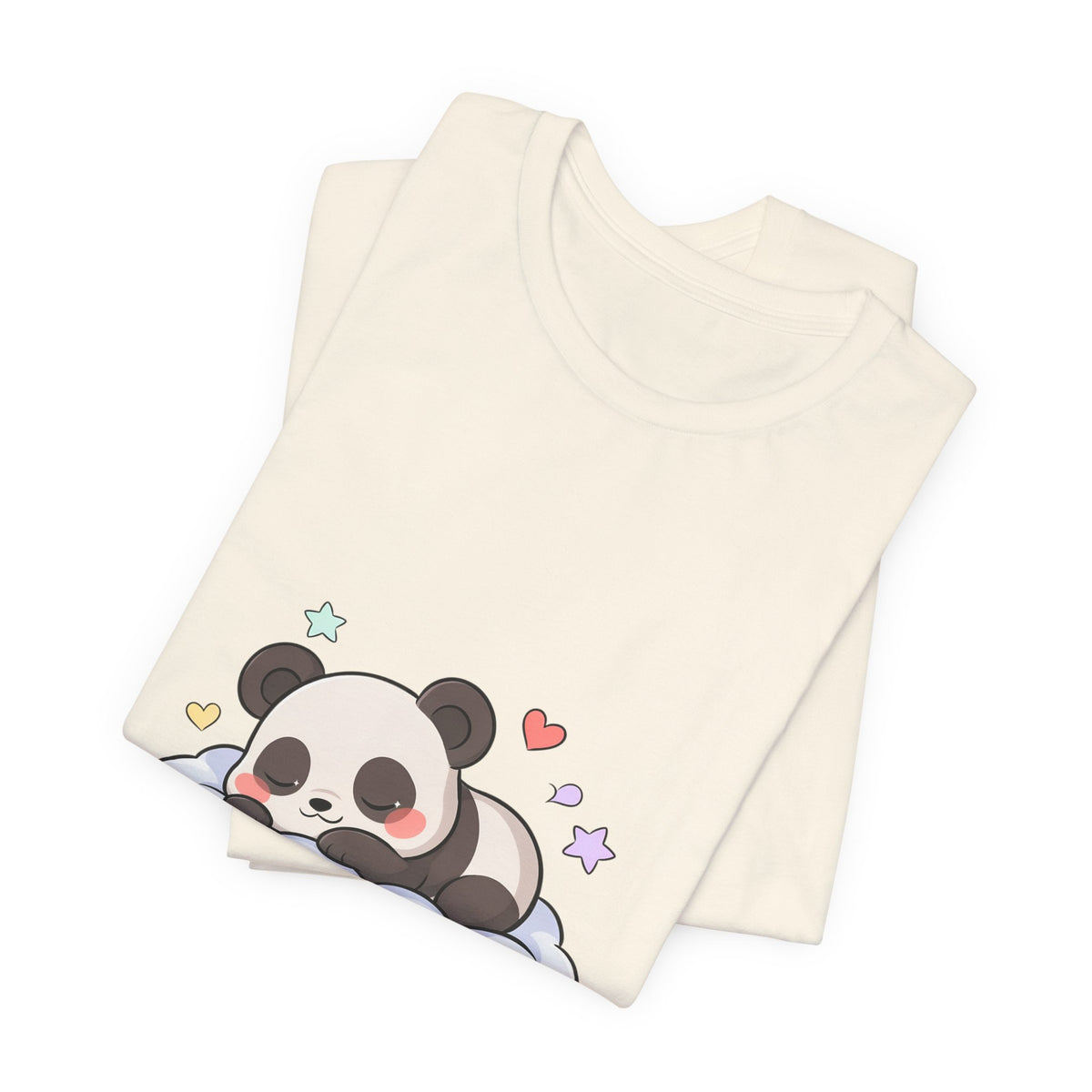 Sleeping Panda T-Shirt, Cute Kawaii Gift for Panda Lovers