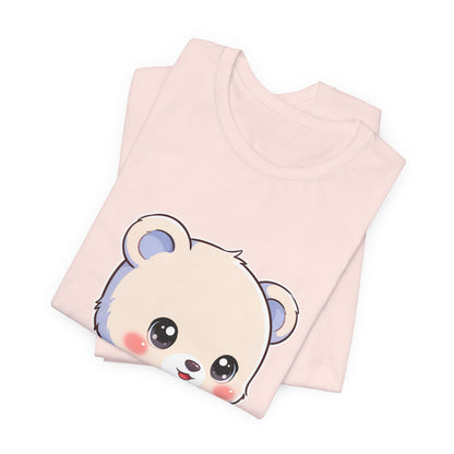 Kawaii Polar Bear T-Shirt for Cozy Winter Days