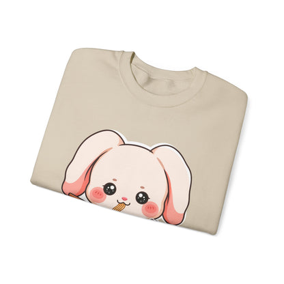 Kawaii Ramen Bunny Sweatshirt for Cute Foodie Fans