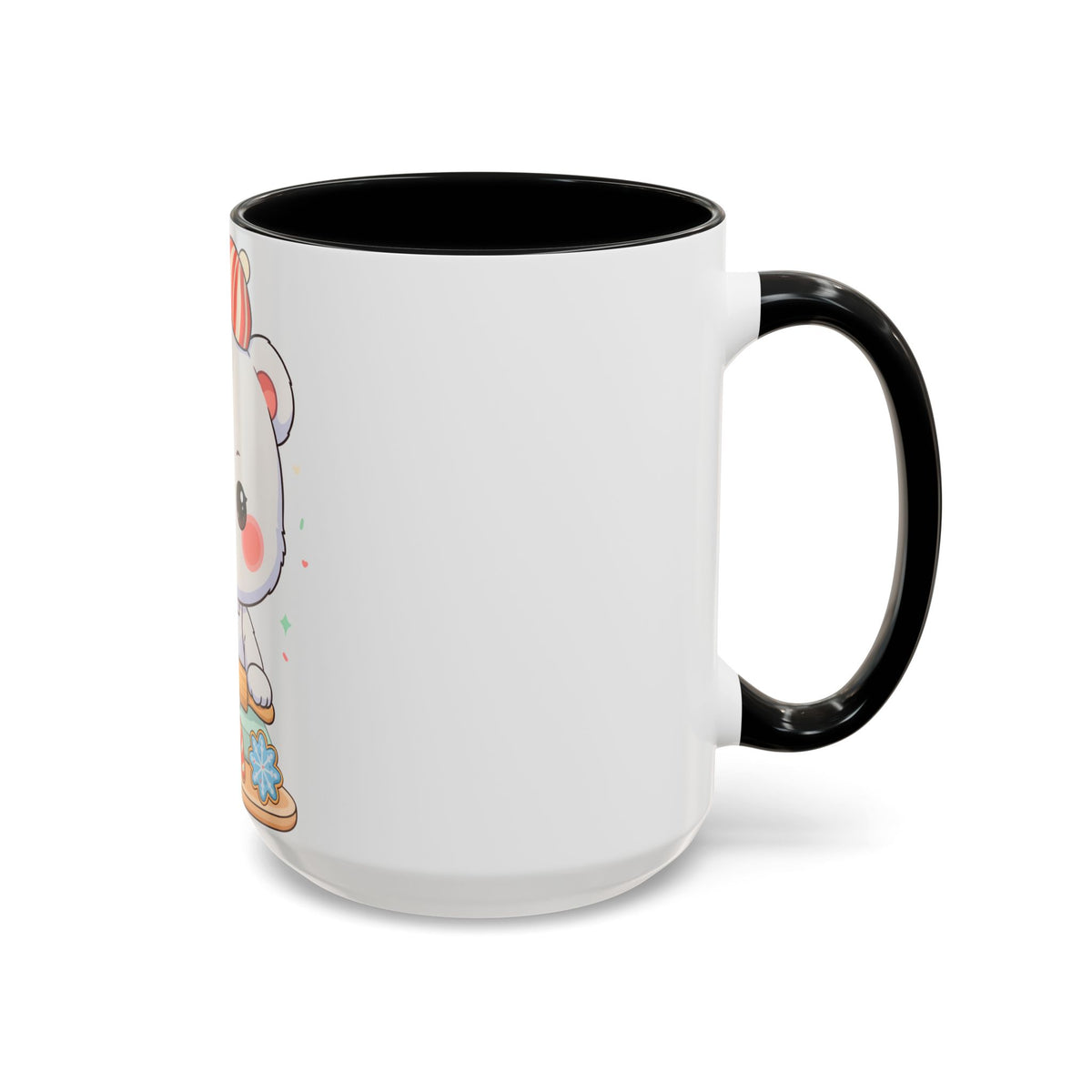 Christmas Cookie Polar Bear Accent Coffee Mug