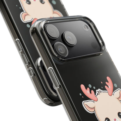 Kawaii Reindeer Phone Case for a Sweet Winter Cheer
