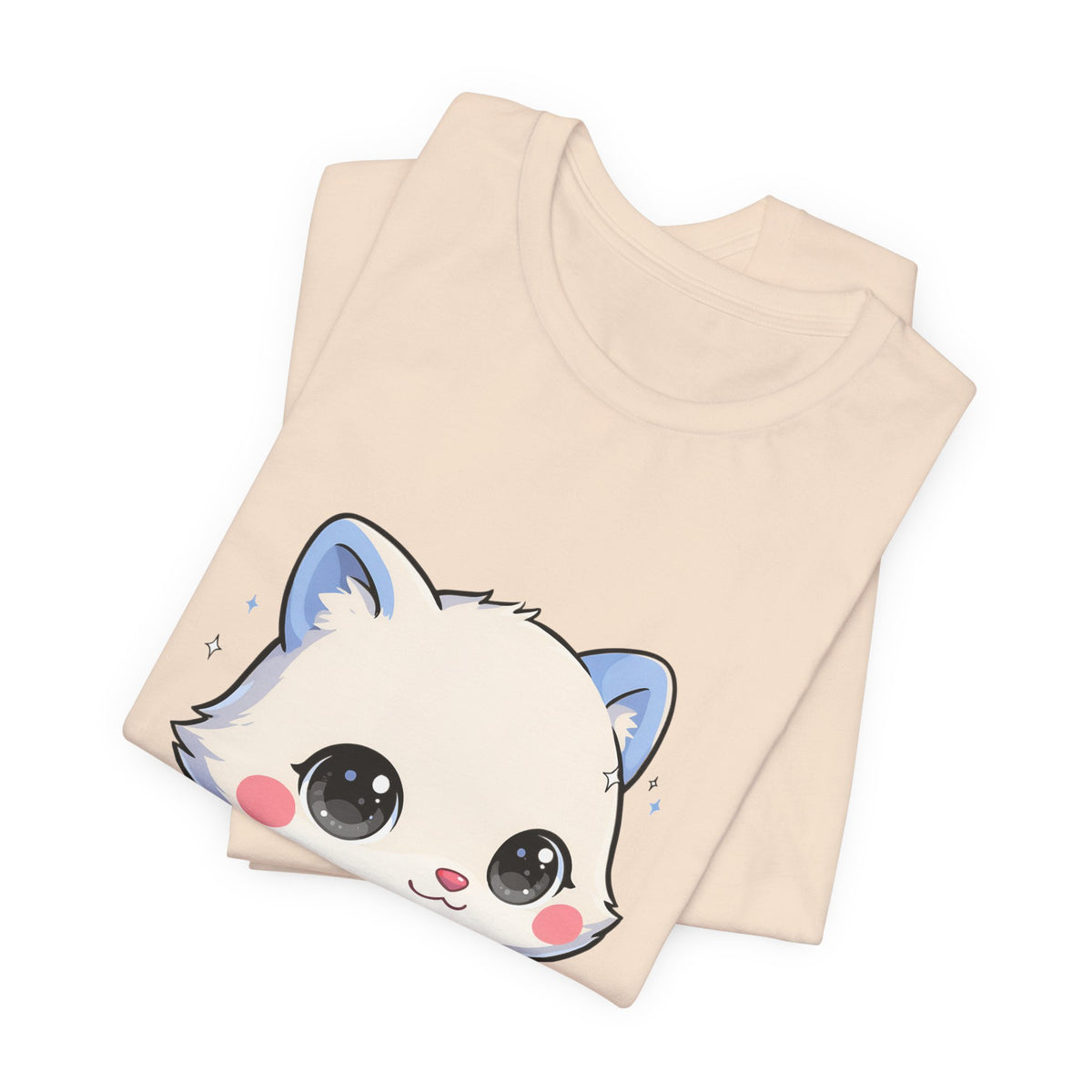 Kawaii Arctic Fox T-Shirt for Winter Gift Giving