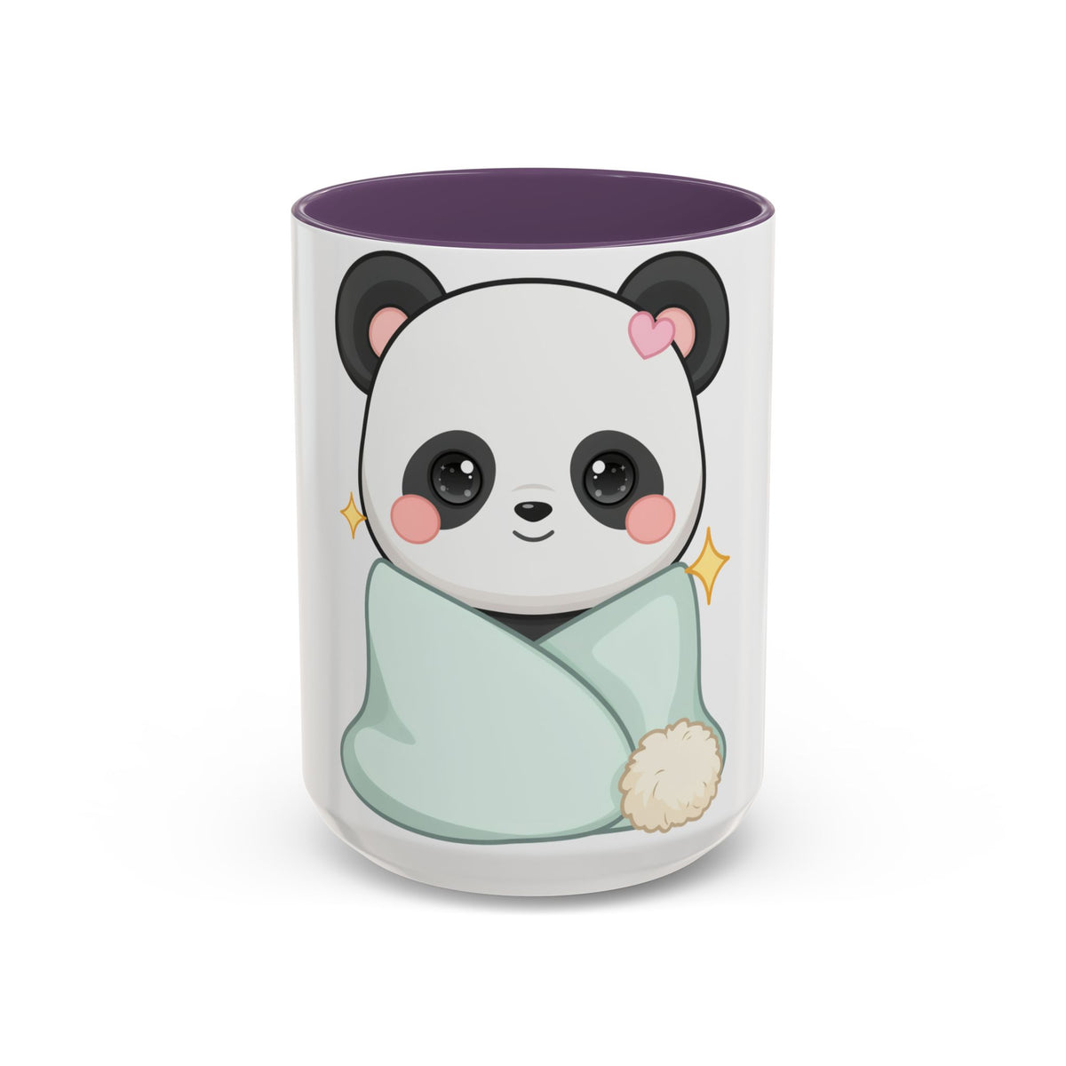 Kawaii Panda Accent Coffee Mug for Cozy Moments