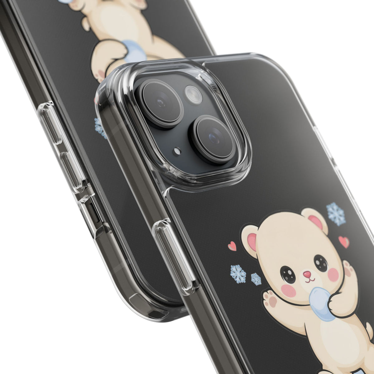 Kawaii Polar Bear Phone Case for Cute Animal Fans