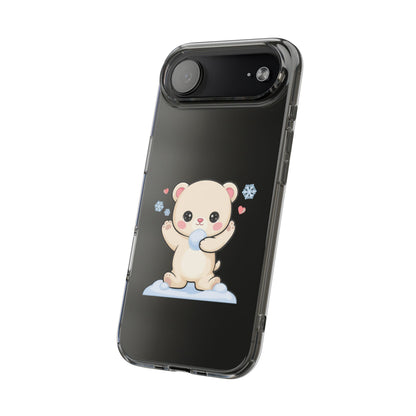 Kawaii Polar Bear Phone Case for Cute Animal Fans