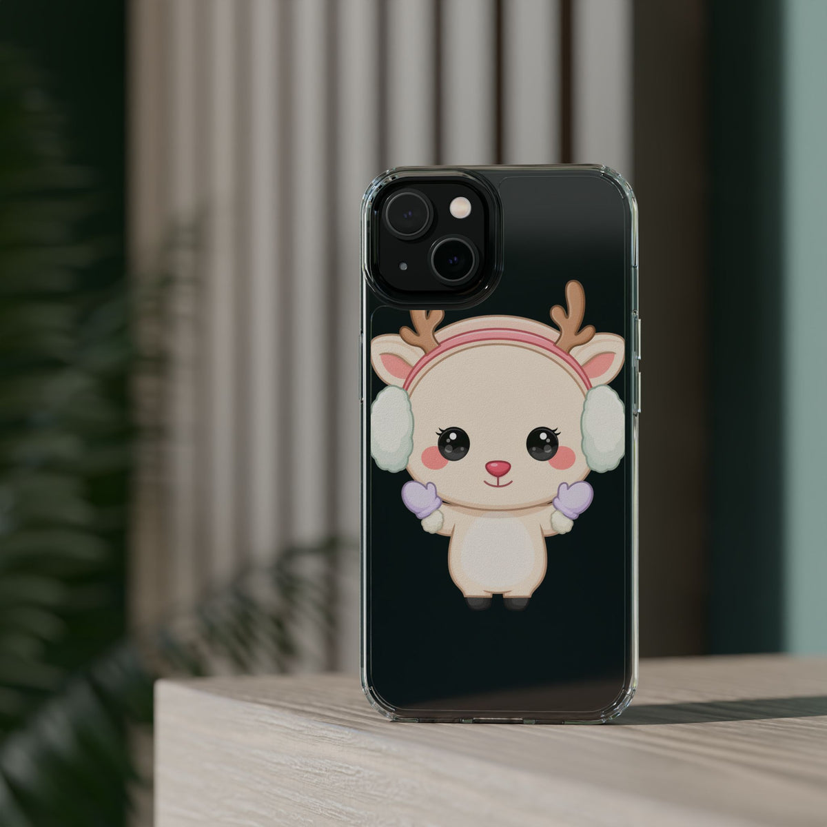 Kawaii Reindeer Phone Case for Cozy Cute Style