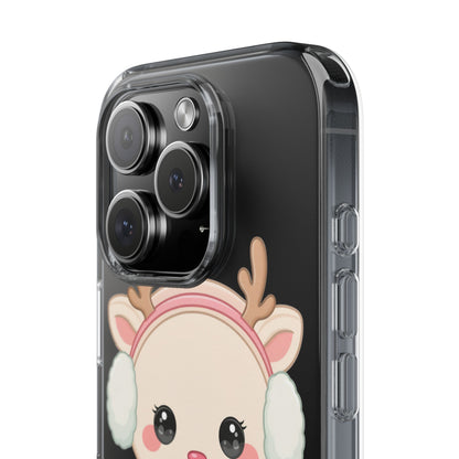 Kawaii Reindeer Phone Case for Cozy Cute Style
