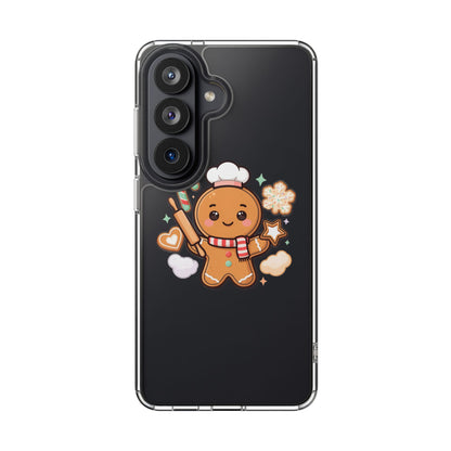 Gingerbread Christmas Phone Case for Holiday Baking Fans