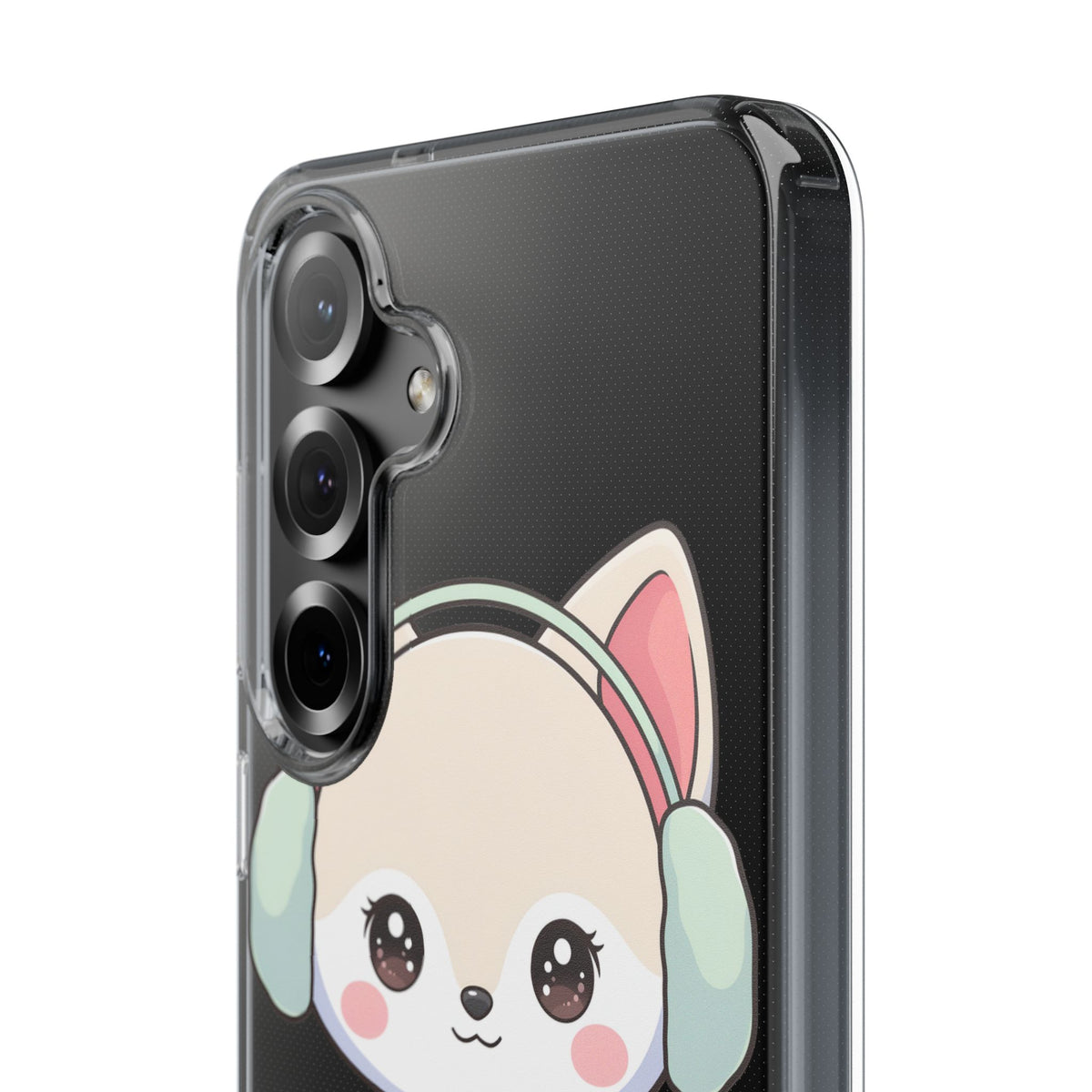 Kawaii Arctic Fox Phone Case – Cozy Winter Cutie