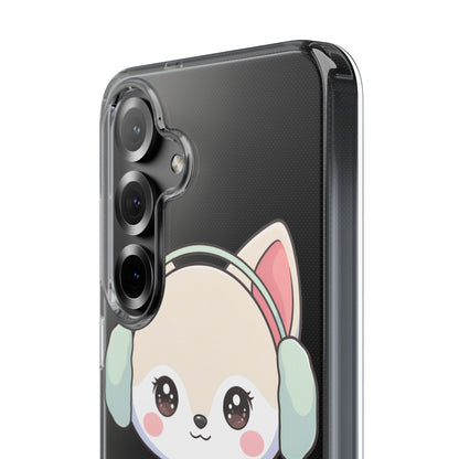 Kawaii Arctic Fox Phone Case – Cozy Winter Cutie
