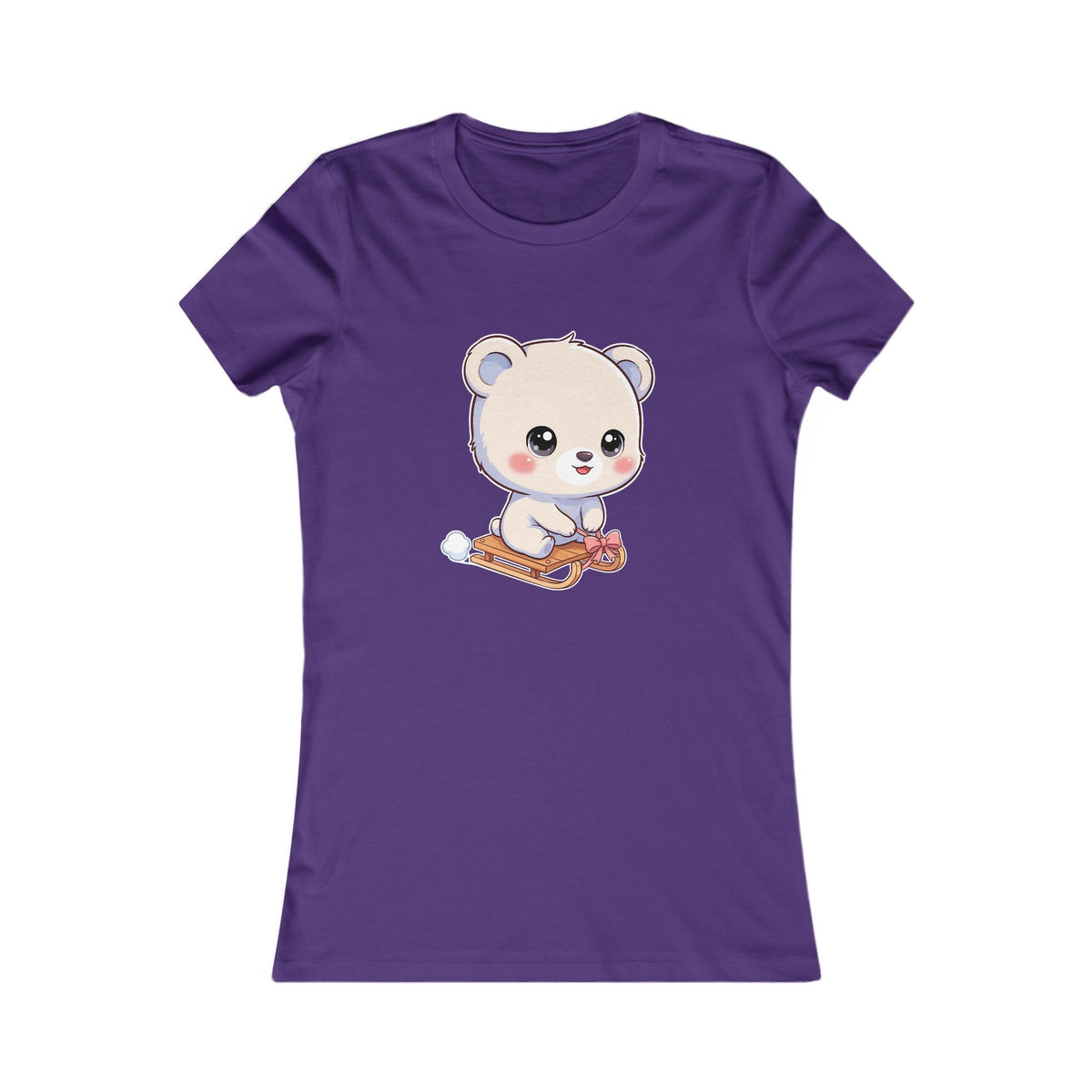 Kawaii Polar Bear Tee for Cute Winter Outfits