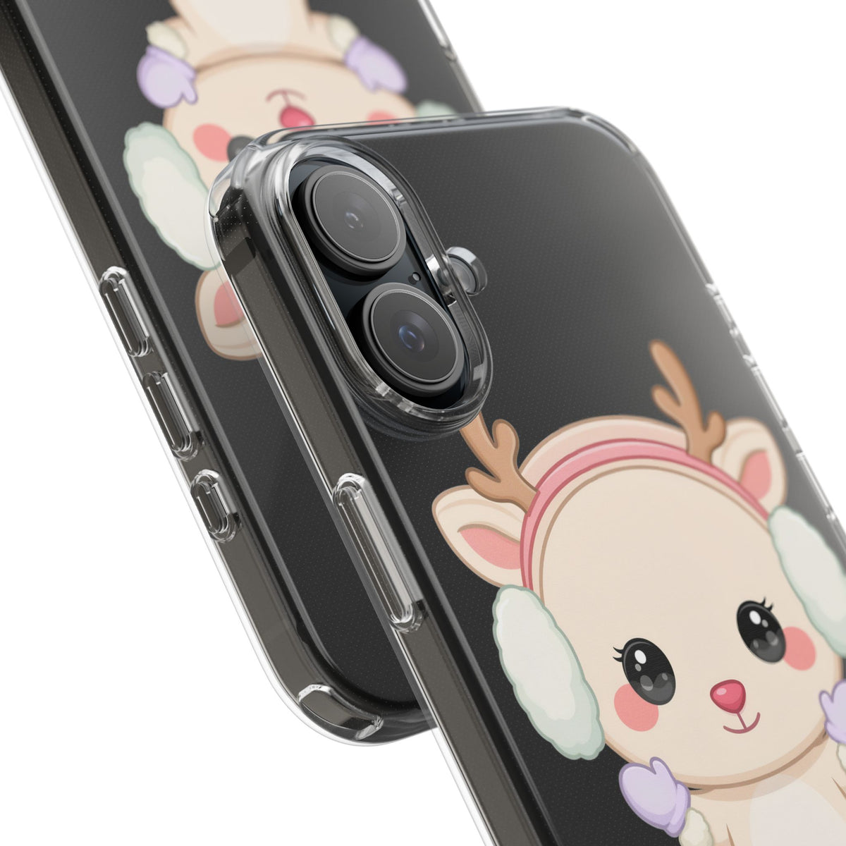 Kawaii Reindeer Phone Case for Cozy Cute Style