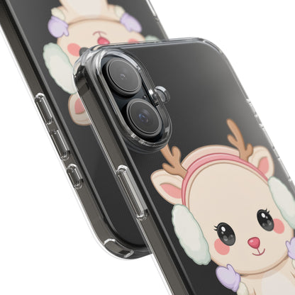 Kawaii Reindeer Phone Case for Cozy Cute Style