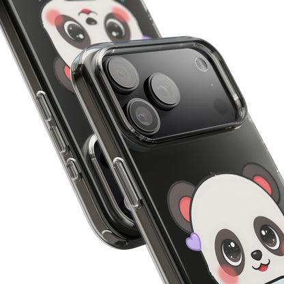 Gamer Panda Clear Impact-Resistant Phone Case