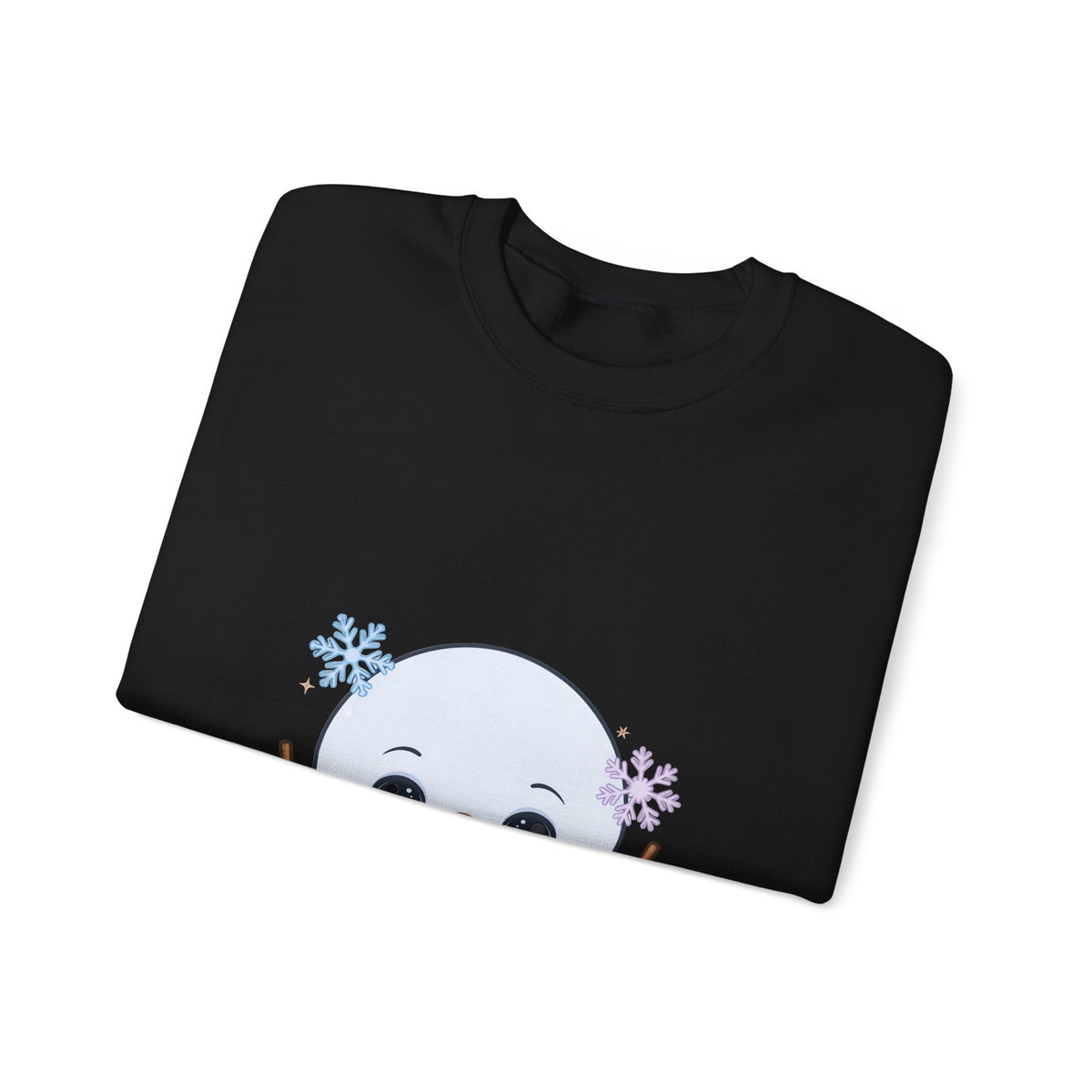 Kawaii Snowman Sweatshirt – Cute Winter Crewneck