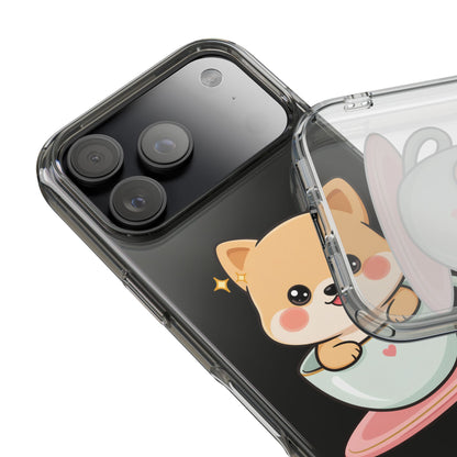 Kawaii Shiba Inu Phone Case – Cute Puppy in a Teacup