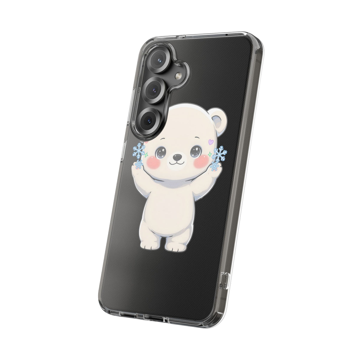 Kawaii Polar Bear Phone Case for a Cozy Winter Gift