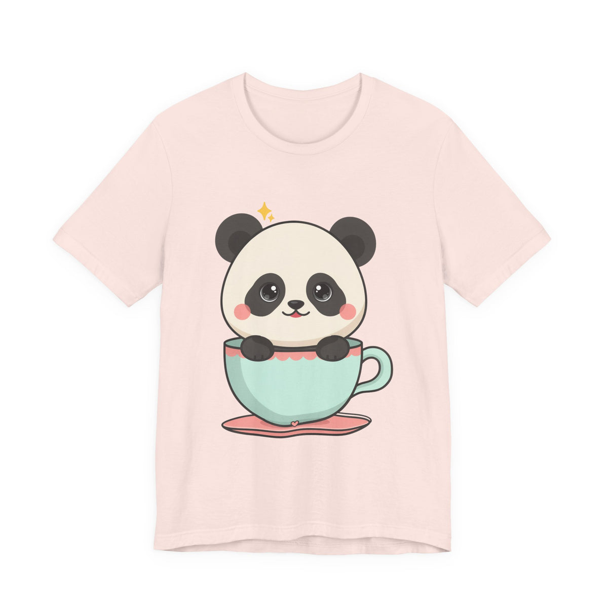 Kawaii Panda T-Shirt, Cute Teacup Panda Tee