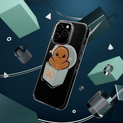 Gingerbread Man Phone Case – Kawaii Holiday Gift