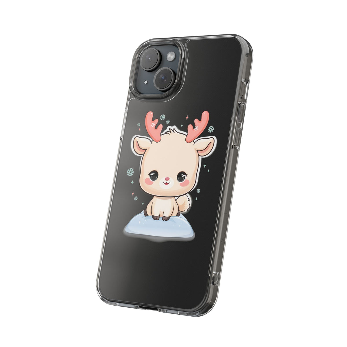 Kawaii Reindeer Phone Case for a Sweet Winter Cheer