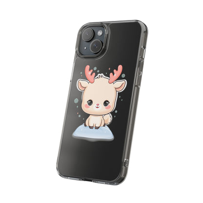 Kawaii Reindeer Phone Case for a Sweet Winter Cheer