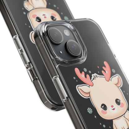 Kawaii Reindeer Phone Case for a Sweet Winter Cheer