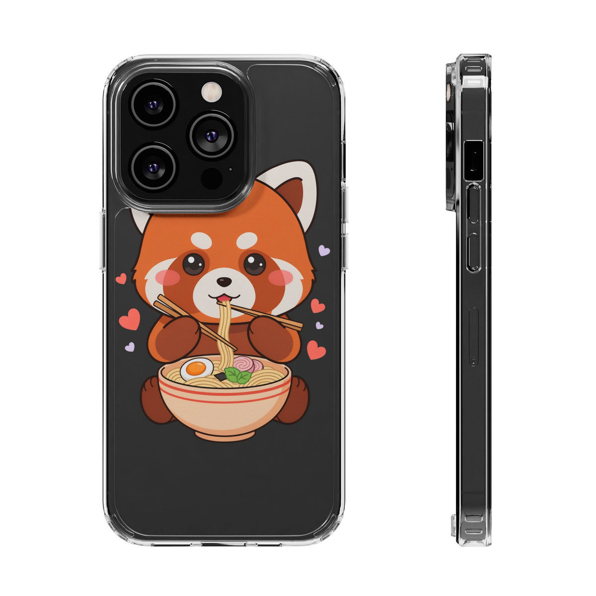 Red Panda Ramen Phone Case – Kawaii Food Lover Gift