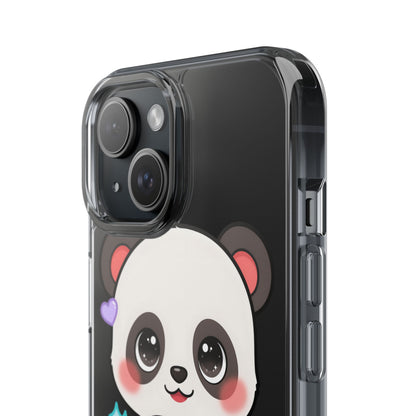Gamer Panda Clear Impact-Resistant Phone Case